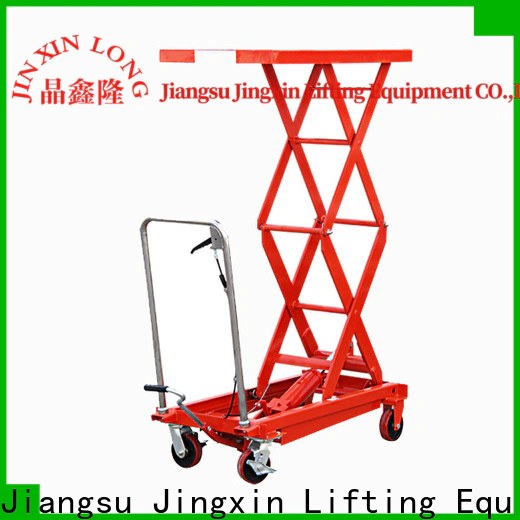 Jxforklift Durable hydraulic scissor lift table Supplier Warehouse