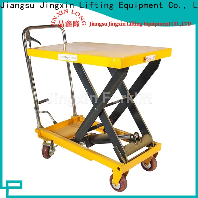 Jxforklift hydraulic lift table manufacturers Supplier Lifting