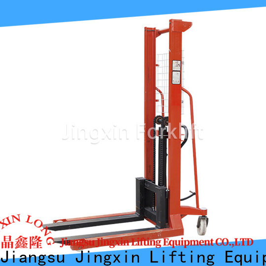Jxforklift manual electric forklift Factory Warehouse