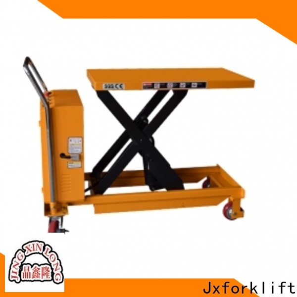 Jxforklift mobile scissor lift manufacturers Supplier Warehouse