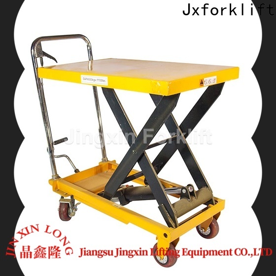 Jxforklift electric scissor lift manufacturers Factory Warehouse
