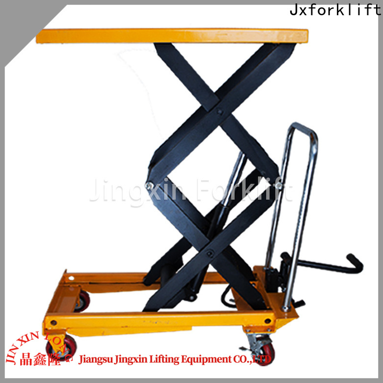 Jxforklift Professional manual platform lift Supplier Transport