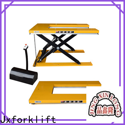 Jxforklift Storage Dedicated stationary scissor lift Supplier Lifting
