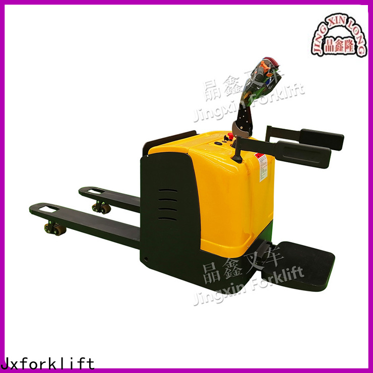 Storage Dedicated motorized pallet jack Wholesaler Warehouse Jxforklift