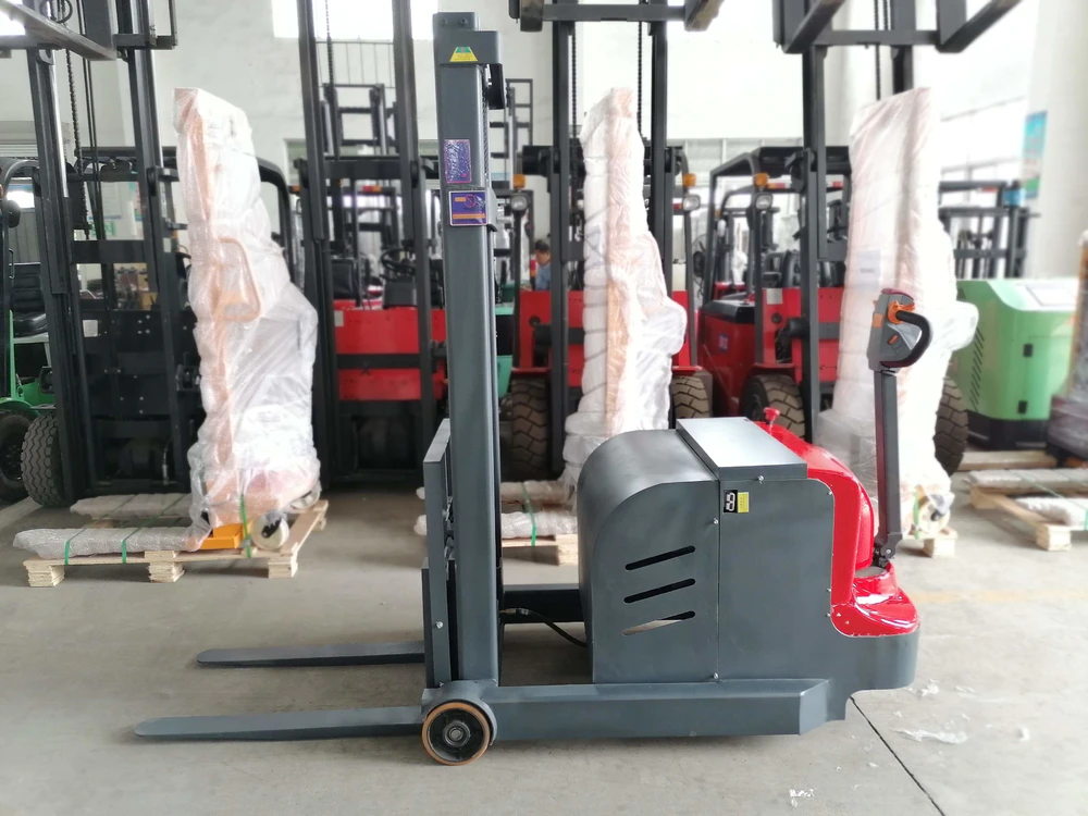 Best Quality The 1ton walking counterweight all-electric stacker Factory