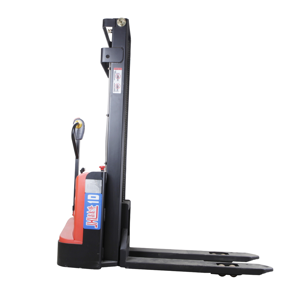 Wholesale 1t 1.5ton Walk-behind all-electric stacker With Good Price-Jxforklift